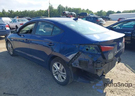 2020 Hyundai Elantra Sel from USA, damaged, VIN 5NPD84LF3LH582832